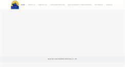 Desktop Screenshot of blueseasun.com